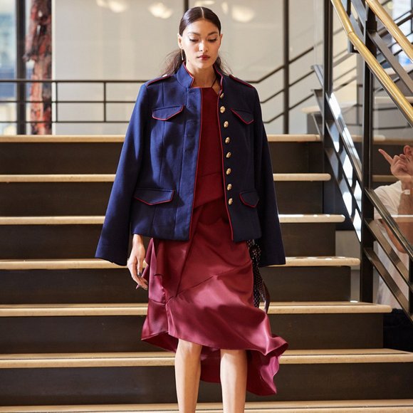 Banana Republic x Olivia Palermo Collection Slip Skirt - Picture 1 of 2